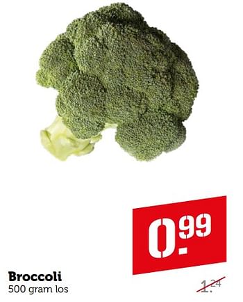 Aanbiedingen Broccoli - Huismerk - Coop - Geldig van 11/09/2023 tot 17/09/2023 bij Coop
