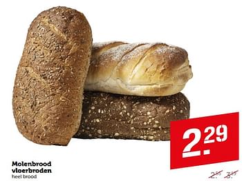 Aanbiedingen Molenbrood vloerbroden - Huismerk - Coop - Geldig van 11/09/2023 tot 17/09/2023 bij Coop