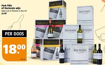Aanbiedingen Park villa of hacienda wijn - Witte wijnen - Geldig van 11/09/2023 tot 17/09/2023 bij Poiesz