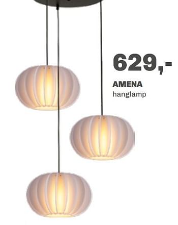 Aanbiedingen Amena hanglamp - Huismerk - Trendhopper - Geldig van 20/08/2023 tot 24/09/2023 bij Trendhopper