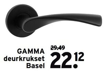 Aanbiedingen Gamma deurkrukset basel - Belgian Gourmet - Geldig van 11/09/2023 tot 17/09/2023 bij Gamma