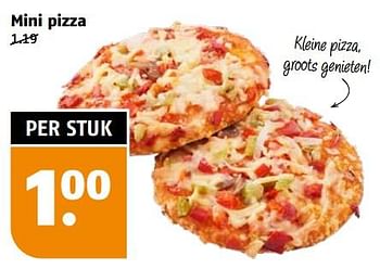 Aanbiedingen Mini pizza - Huismerk Poiesz - Geldig van 11/09/2023 tot 17/09/2023 bij Poiesz