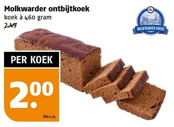 Aanbiedingen Molkwarder ontbijtkoek - Molkwarder - Geldig van 11/09/2023 tot 17/09/2023 bij Poiesz