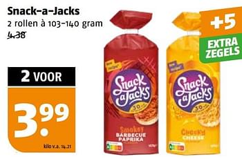 Aanbiedingen Snack-a-jacks - Snack a Jacks - Geldig van 11/09/2023 tot 17/09/2023 bij Poiesz