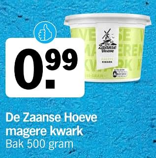 Aanbiedingen De zaanse hoeve magere kwark - De Zaanse Hoeve - Geldig van 11/09/2023 tot 17/09/2023 bij Albert Heijn