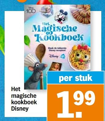 Aanbiedingen Het magische kookboek disney - Huismerk - Albert Heijn - Geldig van 11/09/2023 tot 17/09/2023 bij Albert Heijn