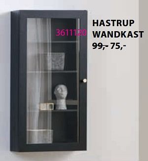 Aanbiedingen Hastrup wandkast - Huismerk - Jysk - Geldig van 11/09/2023 tot 24/09/2023 bij Jysk