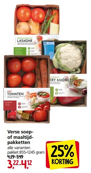 Aanbiedingen Verse soep of maaltijdpakketten - Huismerk - Jan Linders - Geldig van 11/09/2023 tot 17/09/2023 bij Jan Linders