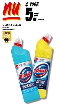 Aanbiedingen Glorix bleek - Glorix - Geldig van 13/09/2023 tot 19/09/2023 bij Jumbo Supermarkten