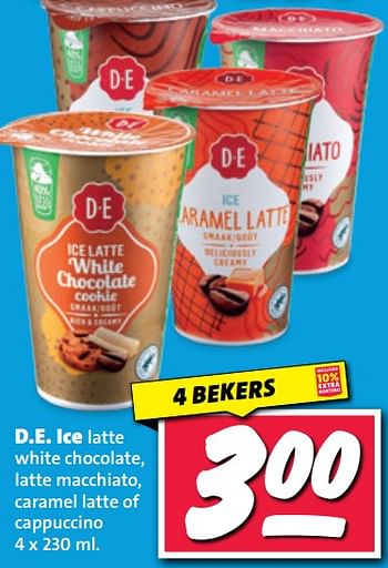 Aanbiedingen D.e. ice - Douwe Egberts - Geldig van 11/09/2023 tot 17/09/2023 bij Nettorama