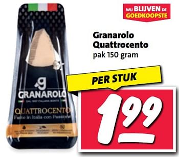 Aanbiedingen Granarolo quattrocento - Granarolo - Geldig van 11/09/2023 tot 17/09/2023 bij Nettorama