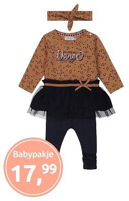 Aanbiedingen Babypakje - Huismerk - Jola Mode - Geldig van 11/09/2023 tot 18/09/2023 bij Jola Mode