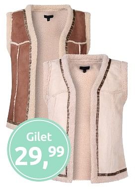 Aanbiedingen Gilet - Huismerk - Jola Mode - Geldig van 11/09/2023 tot 18/09/2023 bij Jola Mode
