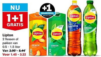 Aanbiedingen Lipton - Lipton - Geldig van 13/09/2023 tot 19/09/2023 bij Hoogvliet