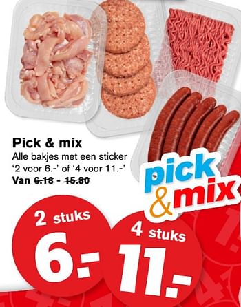 Aanbiedingen Pick + mix - Huismerk - Hoogvliet - Geldig van 13/09/2023 tot 19/09/2023 bij Hoogvliet