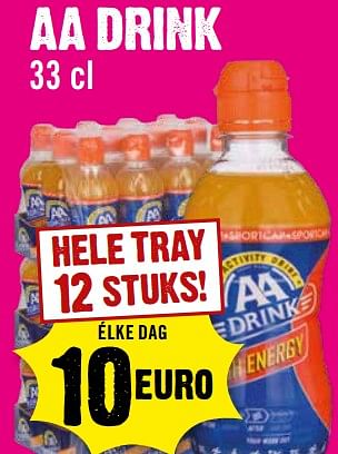 Aanbiedingen Aa drink - AA-Drink - Geldig van 13/09/2023 tot 19/09/2023 bij Dirk III