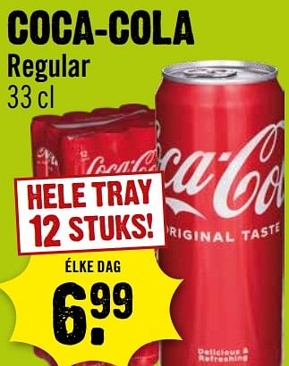 Aanbiedingen Coca-cola regular - Coca Cola - Geldig van 13/09/2023 tot 19/09/2023 bij Dirk III