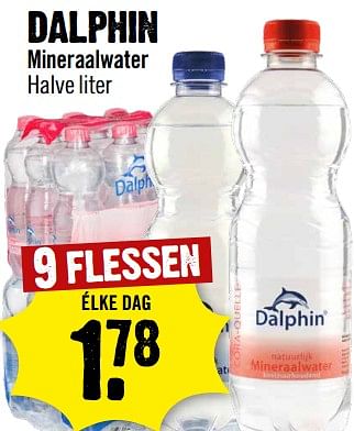 Aanbiedingen Dalphin mineraalwater - Dalphin - Geldig van 13/09/2023 tot 19/09/2023 bij Dirk III