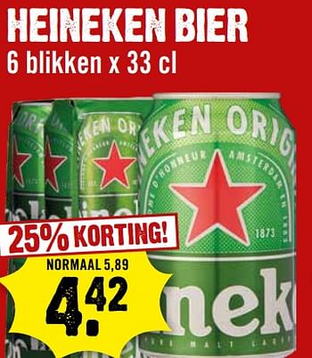 Aanbiedingen Heineken bier - Heineken - Geldig van 13/09/2023 tot 19/09/2023 bij Dirk III