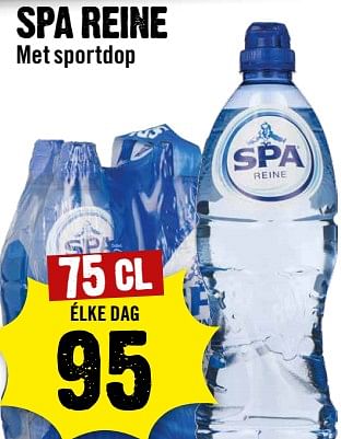 Aanbiedingen Spa reine met sportdop - Spa - Geldig van 13/09/2023 tot 19/09/2023 bij Dirk III
