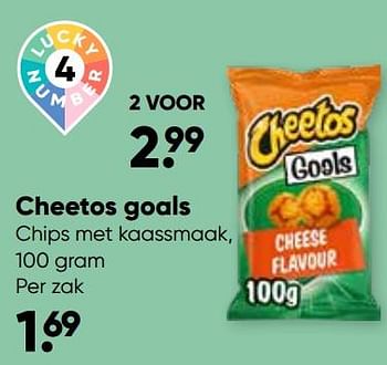 Aanbiedingen Cheetos goals - Cheetos  - Geldig van 11/09/2023 tot 24/09/2023 bij Big Bazar