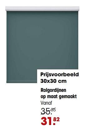 Aanbiedingen Rolgordijnen op maat gemaakt - Huismerk - Kwantum - Geldig van 25/09/2023 tot 01/10/2023 bij Kwantum