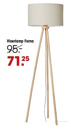 Aanbiedingen Vloerlamp forna - Huismerk - Kwantum - Geldig van 18/09/2023 tot 24/09/2023 bij Kwantum