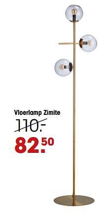 Aanbiedingen Vloerlamp zimite - Huismerk - Kwantum - Geldig van 18/09/2023 tot 24/09/2023 bij Kwantum