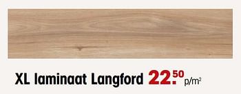 Aanbiedingen Xl laminaat langford - Huismerk - Kwantum - Geldig van 18/09/2023 tot 24/09/2023 bij Kwantum
