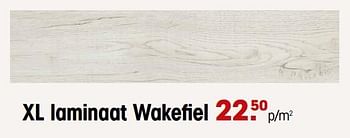 Aanbiedingen Xl laminaat wakefiel - Huismerk - Kwantum - Geldig van 18/09/2023 tot 24/09/2023 bij Kwantum