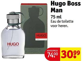 Aanbiedingen Hugo boss man edt - Hugo Boss - Geldig van 12/09/2023 tot 24/09/2023 bij Kruidvat