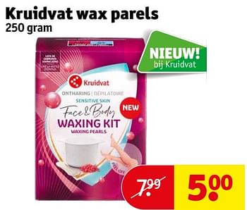 Aanbiedingen Kruidvat wax parels - Huismerk - Kruidvat - Geldig van 12/09/2023 tot 24/09/2023 bij Kruidvat