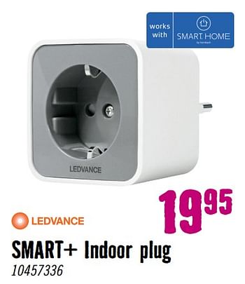 Aanbiedingen Smart+ indoor plug - LEDVANCE - Geldig van 28/08/2023 tot 01/10/2023 bij Hornbach