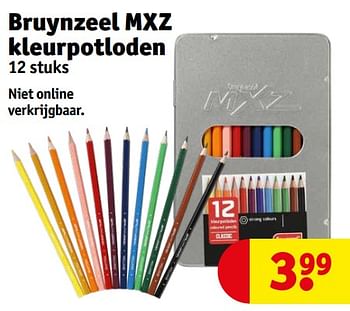 Aanbiedingen Bruynzeel mxz kleurpotloden - Bruynzeel - Geldig van 12/09/2023 tot 24/09/2023 bij Kruidvat