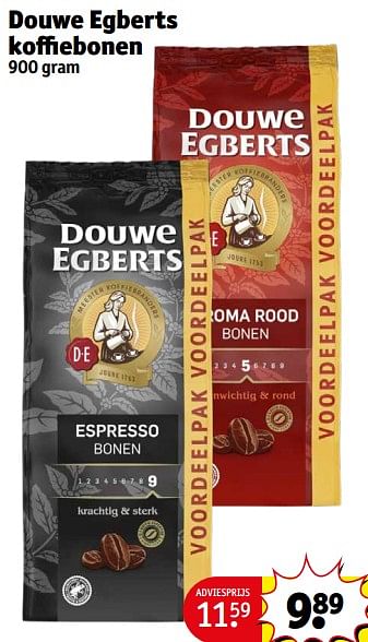 Aanbiedingen Douwe egberts koffiebonen - Douwe Egberts - Geldig van 12/09/2023 tot 24/09/2023 bij Kruidvat