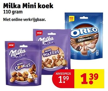 Aanbiedingen Milka mini koek - Milka - Geldig van 12/09/2023 tot 24/09/2023 bij Kruidvat