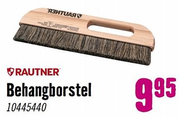 Aanbiedingen Behangborstel - Rautner - Geldig van 28/08/2023 tot 01/10/2023 bij Hornbach