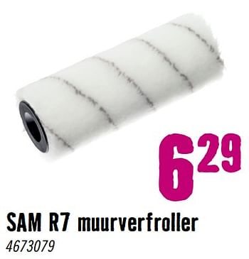 Aanbiedingen Toebehoren sam r7 muurverfroller - SAM - Geldig van 28/08/2023 tot 01/10/2023 bij Hornbach