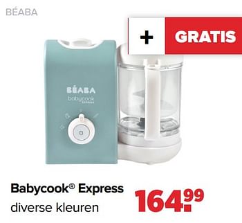 Aanbiedingen Béaba babycook express - Beaba - Geldig van 04/09/2023 tot 30/09/2023 bij Baby-Dump