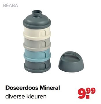 Aanbiedingen Béaba doseerdoos mineral - Beaba - Geldig van 04/09/2023 tot 30/09/2023 bij Baby-Dump