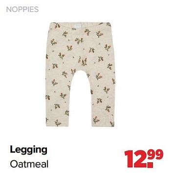 Aanbiedingen Noppies legging oatmeal - Noppies - Geldig van 04/09/2023 tot 30/09/2023 bij Baby-Dump