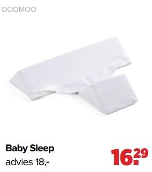 Aanbiedingen Doomoo baby sleep - Doomoo - Geldig van 04/09/2023 tot 30/09/2023 bij Baby-Dump