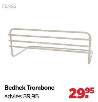 Aanbiedingen Fenss bedhek trombone - Rotolino - Geldig van 04/09/2023 tot 30/09/2023 bij Baby-Dump
