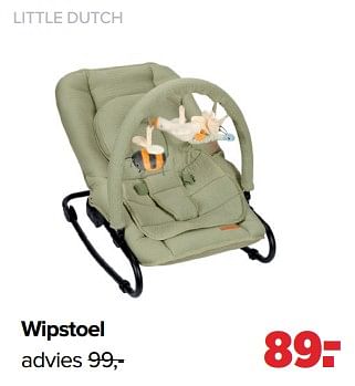 Aanbiedingen Little dutch wipstoel - Little Dutch - Geldig van 04/09/2023 tot 30/09/2023 bij Baby-Dump