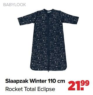Aanbiedingen Babylook slaapzak winter rocket total eclipse - Baby look - Geldig van 04/09/2023 tot 30/09/2023 bij Baby-Dump
