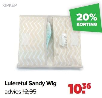 Aanbiedingen Kipkep luieretui sandy wig - KipKep - Geldig van 04/09/2023 tot 30/09/2023 bij Baby-Dump