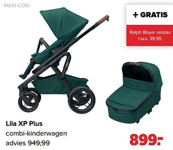Aanbiedingen Maxi-cosi lila xp plus combi-kinderwagen - Maxi-cosi - Geldig van 04/09/2023 tot 30/09/2023 bij Baby-Dump