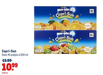 Aanbiedingen Capri-sun - Capri-Sun - Geldig van 13/09/2023 tot 26/09/2023 bij Makro