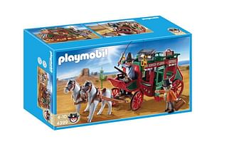 Aanbiedingen 4399 Postkoets - Playmobil - Geldig van 24/06/2017 tot 31/07/2017 bij ToyChamp
