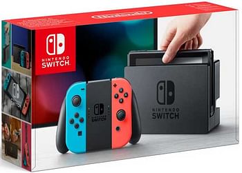 Aanbiedingen Nintendo Switch Console Rood/Blauw - Nintendo - Geldig van 21/10/2017 tot 10/12/2017 bij ToyChamp